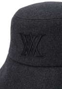 Uni Logo Stitch Padded Bucket Hat - Dark Gray