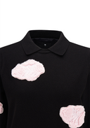 Women's Brush Logo Sweater - Black