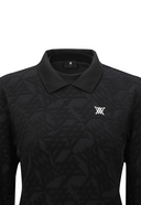 Women's Boucle Jacquard Comfort T-Shirt - Black
