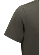 Men's Solid Short Sleeve Collar T-Shirt - Khaki
