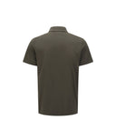 Men's Solid Short Sleeve Collar T-Shirt - Khaki