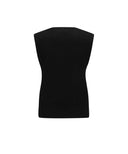 Women's Sweater Vest - Black