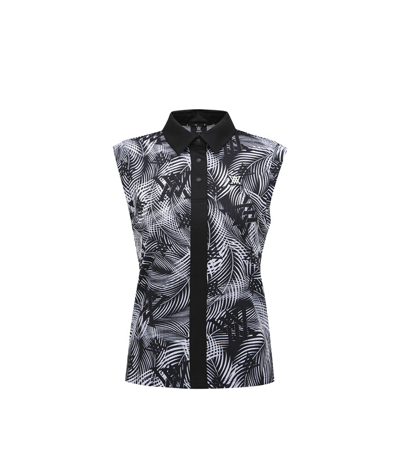 ANEW Golf Women's SM Collared Sleeveless - Black