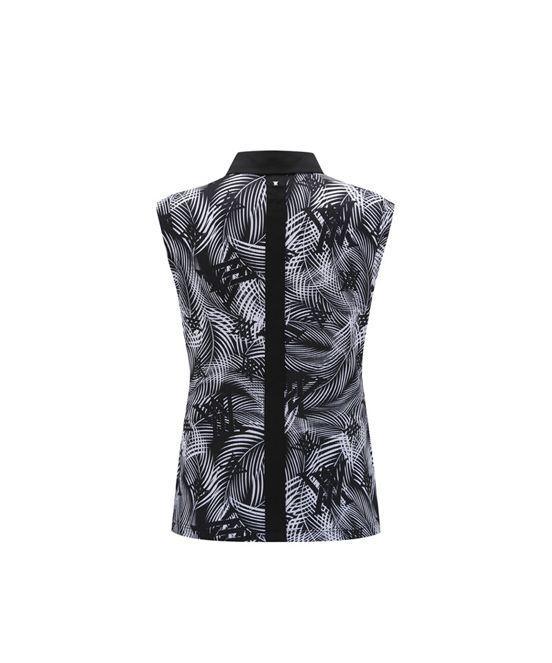 ANEW Golf Women's SM Collared Sleeveless - Black