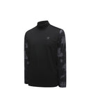 [Legacy Sale] Men's DTP Sleeve High Neck Cool Long T-Shirt - Black