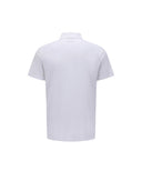 Men's Solid Short Sleeve Collar T-Shirt - White