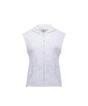 ANEW Golf Women's SM Hybrid Hoody Knit Vest - White