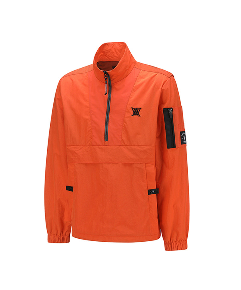 [Legacy Sale] Men's Ribstop Point Anorak Jacket - Orange