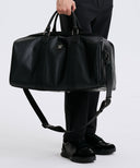 Crack Boston Bag - Black