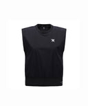 [Signature] Women's Wooven Vest - Black