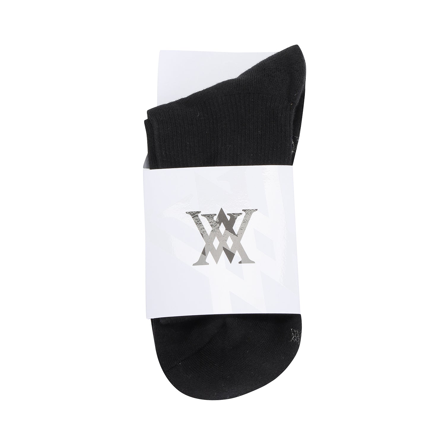 ANEW Golf Men Triple Logo Socks - Black