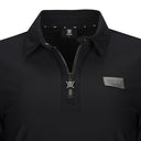 ANEW Golf Women's Woven Mixed Collar L/TS - Black