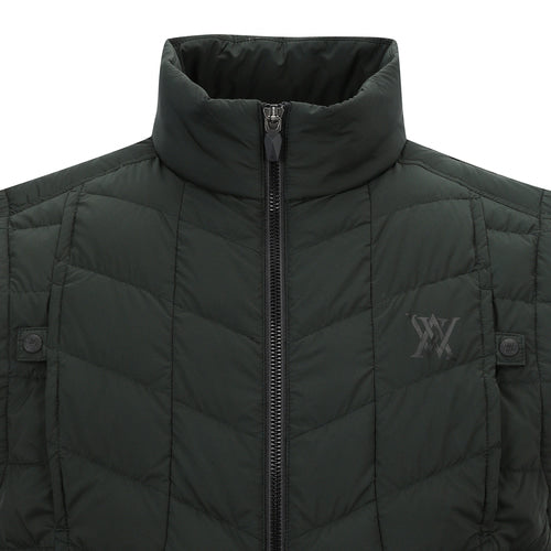 ANEW Golf Men Incision Point Down Vest - Green