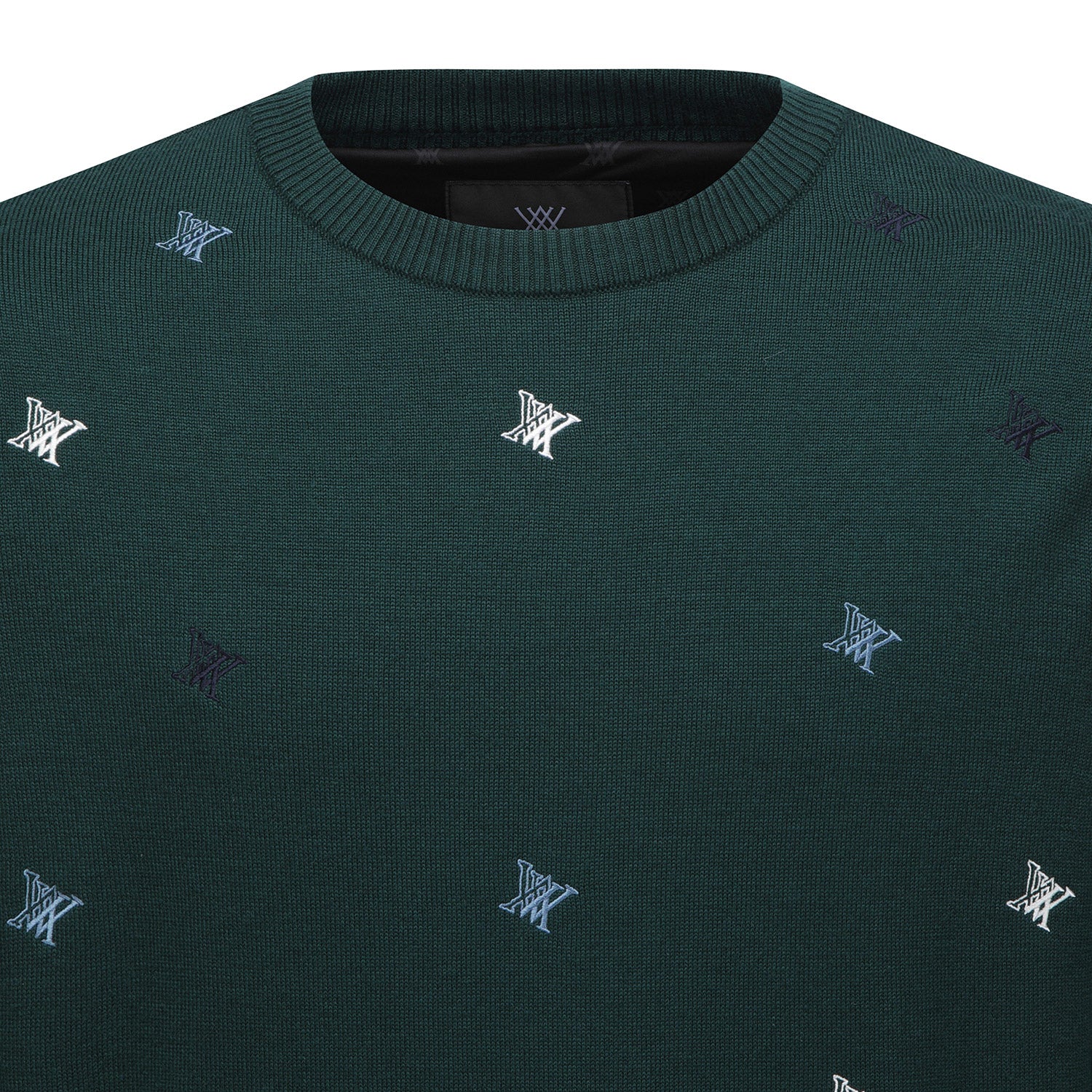 ANEW Golf Men's Logo Pattern Wind Block Pullover - Green
