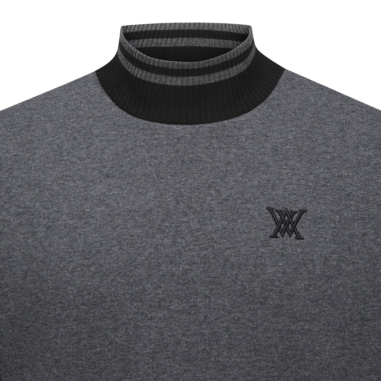 ANEW Golf Men Winter High Neck L/TS - Charcoal Grey