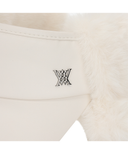 ANEW Golf Women Widen Fur Visor - White