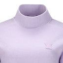 ANEW Golf Women Boucle Harf Neck L/TS - Lavender