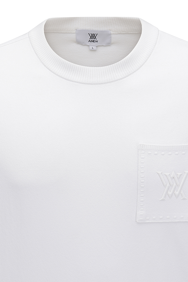 Men's FA Essential Sweater - White