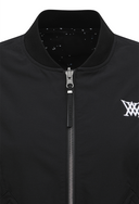 [Signature] Women's Reversible MA-1 Jacket - Black