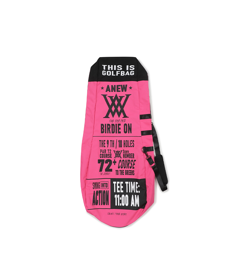ANEW GOLF Uni Logo Graphic Aircover - Pink