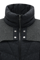 Women's WI High Neck Down Jacket - Dark Grey