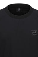 ANEW GOLF Men's SM Air Fan Short Sleeve Anorak Jacket - Black