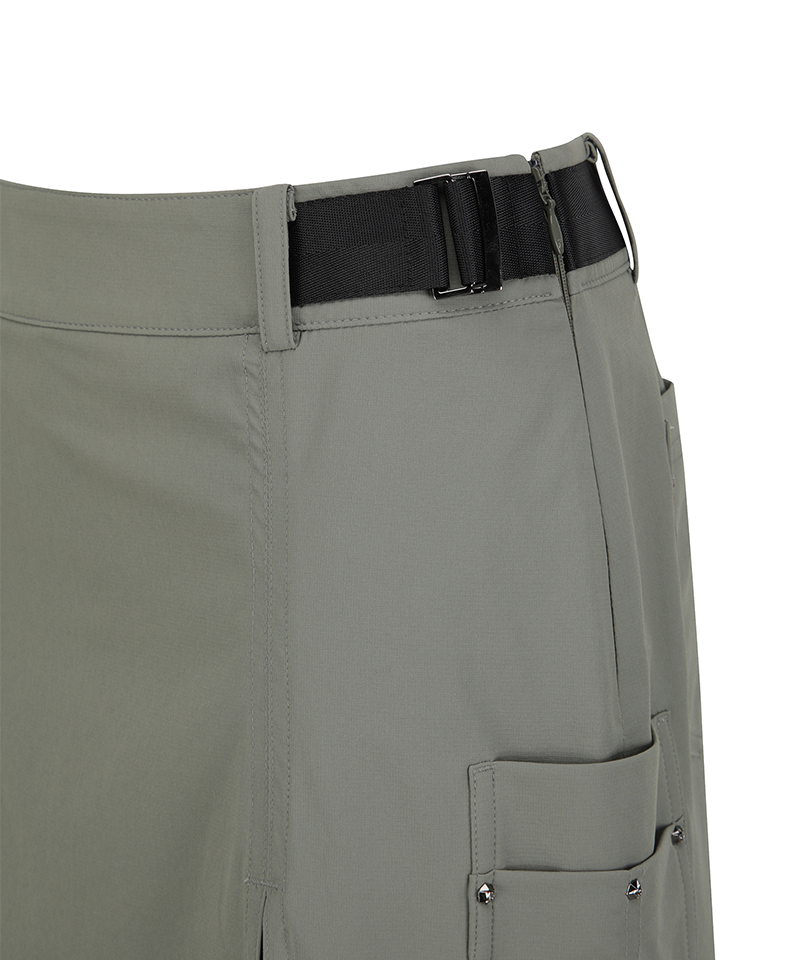 Anew Golf Women's SM Cargo Incision Skirt - Ligh Khaki
