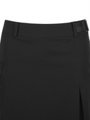 Anew Golf Women's SM Cargo Incision Skirt - Black