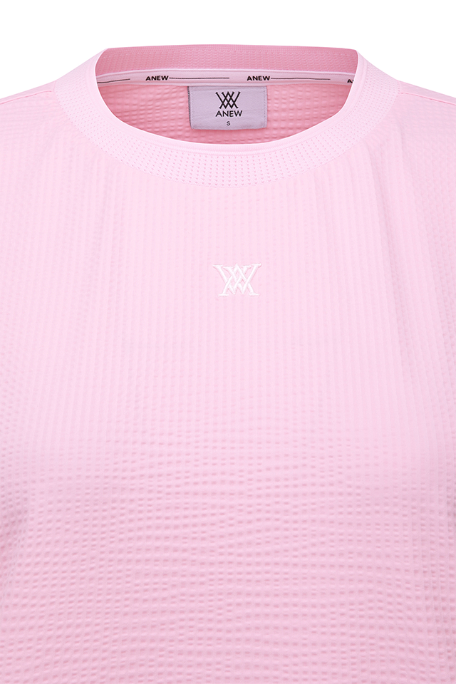 ANEW Golf Women's SM Round Short T-Shirt - Pink
