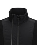Men's Hybrid Jersey Jacket - Black