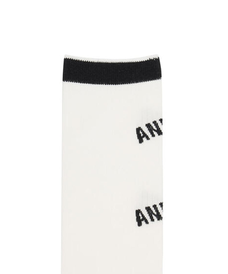 Women's Repeated Knee Socks - Off-White