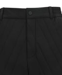 ANEW GOLF Men's Anew Quilting Point Jogger Long Pants - Black