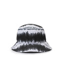 Men's Wave Tie Dye Bucket Hat - Black