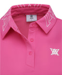 ANEW Golf Women's SM New's Signature Logo Short T-Shirt - Hot Pink
