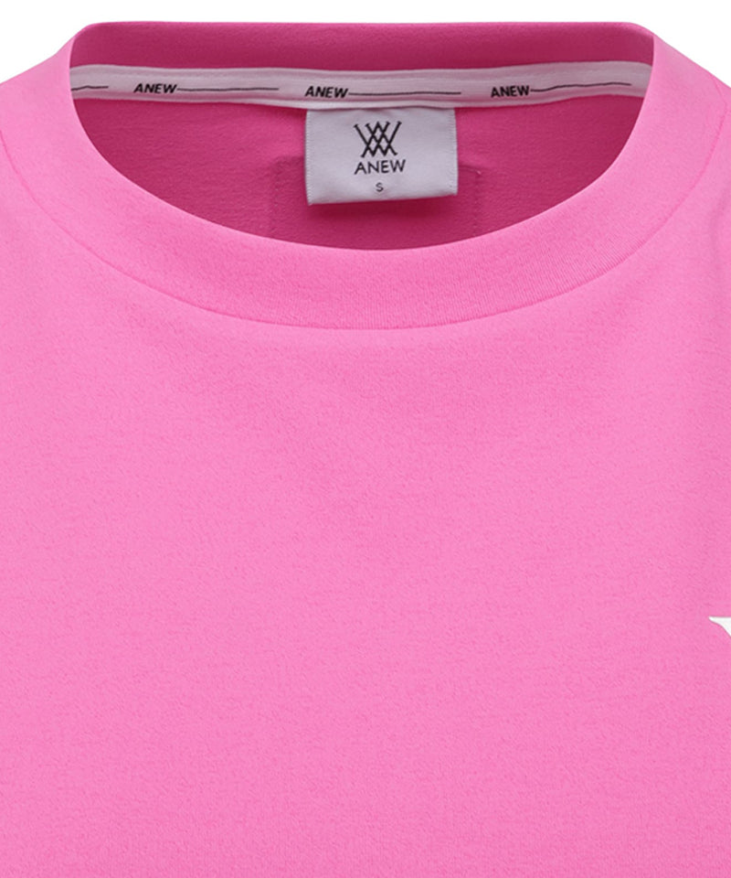 ANEW Golf Women's SM Essential Round Short  T-Shirt - Hot Pink