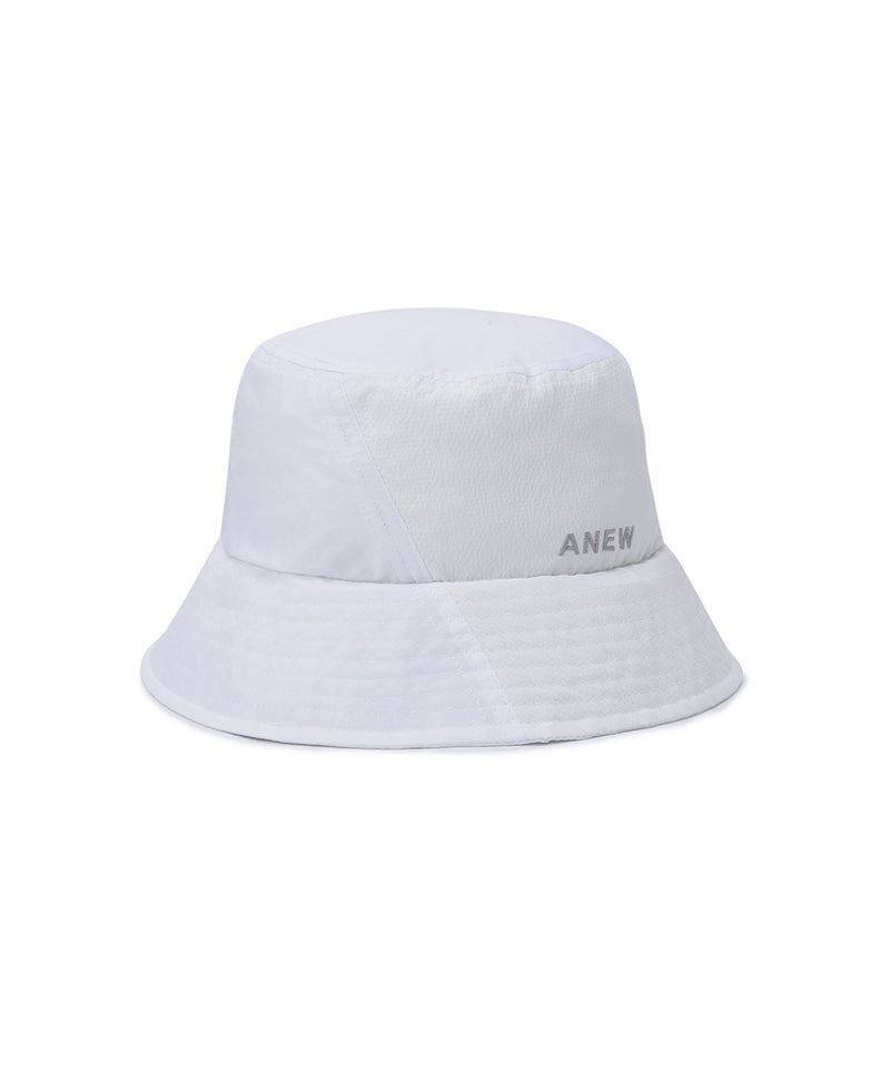 Unisex Blocking Hat - White