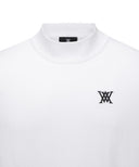 Men's Essential Half Neck Pullover - White