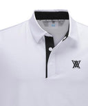 Men Ice Dots Incision Point Short T-Shirt - White