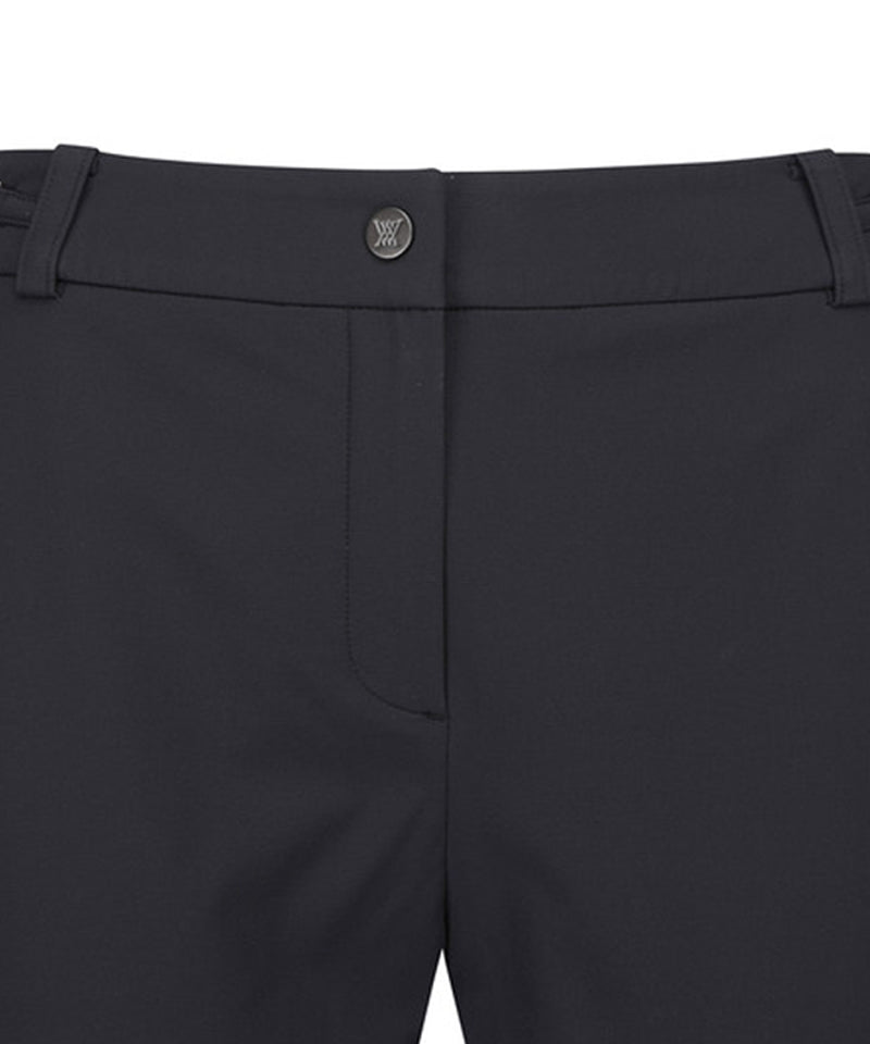 Women's Band Point Essential Long Pants - Black