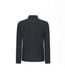 Men's Collared Logo Embo L/TS - D/Gray