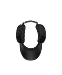 Women's Widen Fur Visor - Black