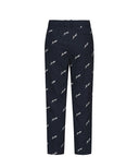 Men's Logo Embroidery Chino L/PT - Navy