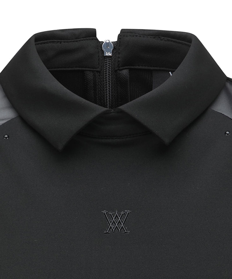 ANEW Golf Women's SM Hybrid Short T-Shirt - Black – Anew Golf USA