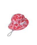 Graphic Light Bucket Hat - Red