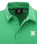 ANEW GOLF Men's SM New Signature Logo Short T-Shirt - Green