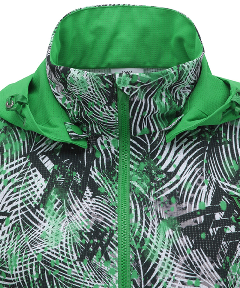 ANEW Golf Women's SM Hoody Anorak Jacket - Green