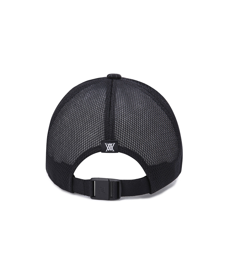 Men's Rip Mesh Cap - Black