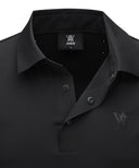 ANEW GOLF Men's SM Black Finish Short T-Shirt - Black