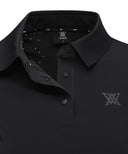 ANEW Golf Women's SM Black Finish Short T-Shirt - Black