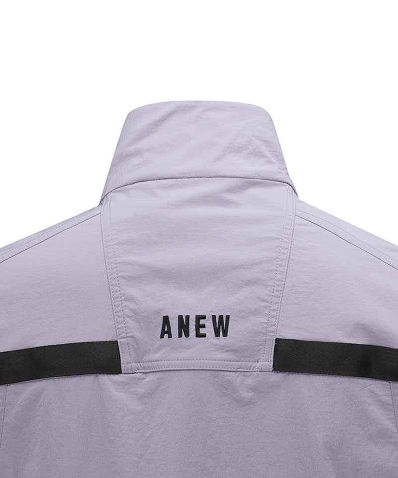 Men's Incision Point Anorak Jacket - Purple